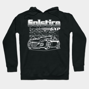 Solstice GXP- White Print Hoodie